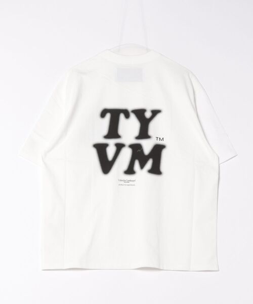SUPERTHANKS（スーパーサンクス）の「【SUPERTHANKS】ST252CS06 Dot TYVM  S/S T-shirt（Tシャツ/カットソー・メンズ・ホワイト・L/M）」の2枚目の写真