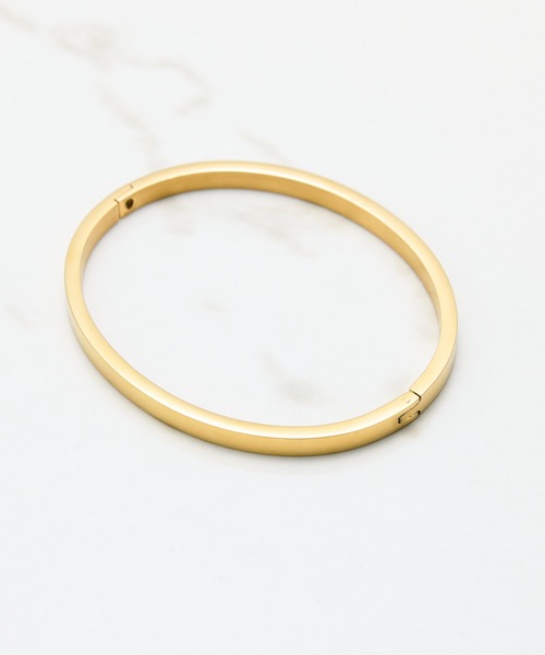 PAPILLONNER（パピヨネ）の「【OT】ステンレスバングル（バングル/リストバンド・レディース・ゴールド/シルバー・FREE）」の6枚目の写真