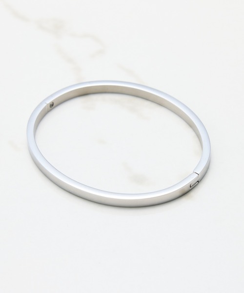 PAPILLONNER（パピヨネ）の「【OT】ステンレスバングル（バングル/リストバンド・レディース・ゴールド/シルバー・FREE）」の5枚目の写真