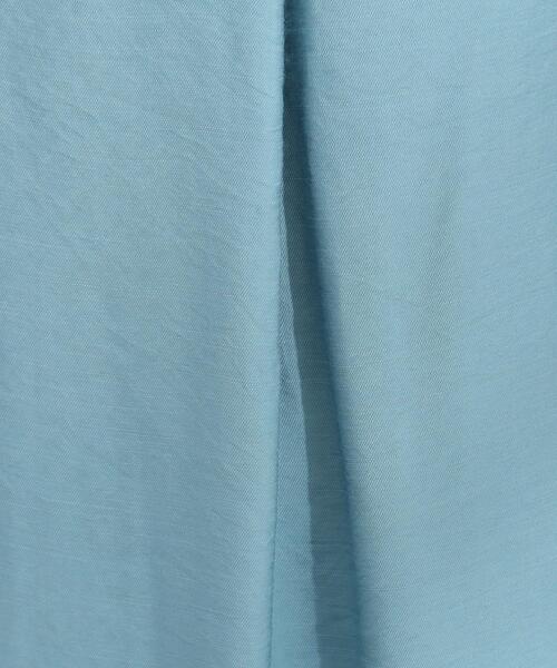 SHOO・LA・RUE（シューラルー）の「【ひんやり】すっきりきれいに体型カバー コクーンシルエットワンピース（チュニック・レディース・ブラック/ライトブルー/アイボリー/オレンジ系・04/01/03/02）」の16枚目の写真