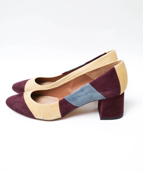 INNOCENT（イノセント）の「【PH1】【STEFANNO BRUNNIS】MULTI COLOR SUEDE PUMPS 53184-2-00517（パンプス・メンズ・マルチ・37/36）」の4枚目の写真