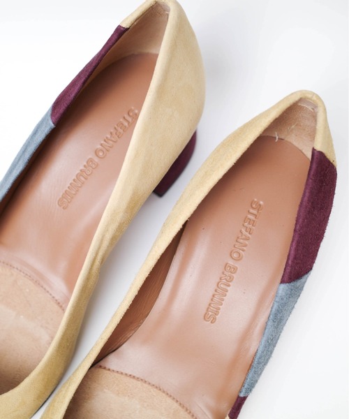 INNOCENT（イノセント）の「【PH1】【STEFANNO BRUNNIS】MULTI COLOR SUEDE PUMPS 53184-2-00517（パンプス・メンズ・マルチ・37/36）」の7枚目の写真