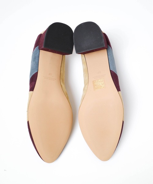 INNOCENT（イノセント）の「【PH1】【STEFANNO BRUNNIS】MULTI COLOR SUEDE PUMPS 53184-2-00517（パンプス・メンズ・マルチ・37/36）」の8枚目の写真