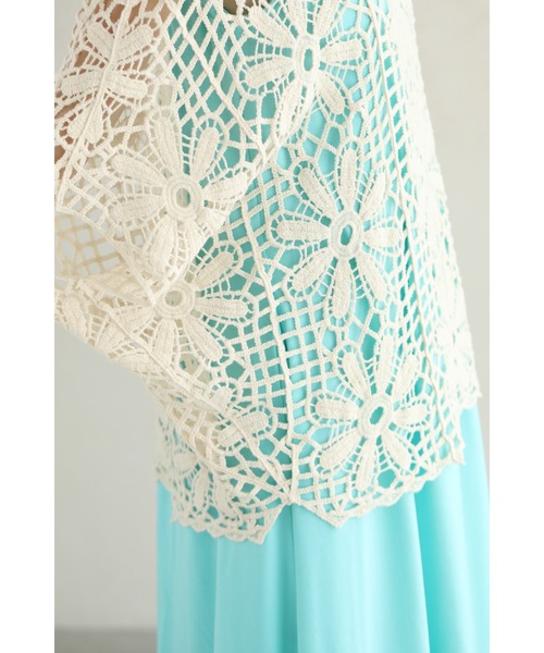 cawaii(カワイイ)の「連なる花のドルマンクロシェプルオーバートップス(Tシャツ/カットソー・レディース・ベージュ・FREE)」の10枚目の写真