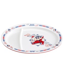 sanrio（サンリオ）の「(SK)【Disney & sanrio モンチッチ & クレヨンしんちゃん & おぱんちゅうさぎ】おうちで楽しむ町中華 メラミン製 ギョーザ皿（食器）」