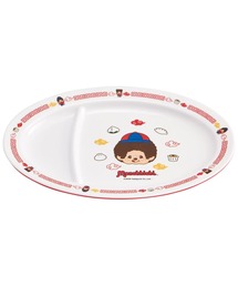 sanrio（サンリオ）の「(SK)【Disney & sanrio モンチッチ & クレヨンしんちゃん & おぱんちゅうさぎ】おうちで楽しむ町中華 メラミン製 ギョーザ皿（食器）」