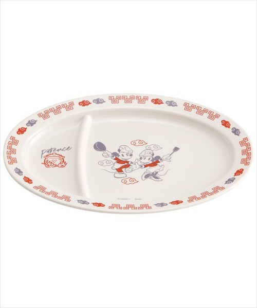 sanrio(サンリオ)の「(SK)【Disney & sanrio】おうちで楽しむ町中華 メラミン製 ギョーザ皿(食器・レディース・ホワイト/オフホワイト・ONE SIZE)」の13枚目の写真