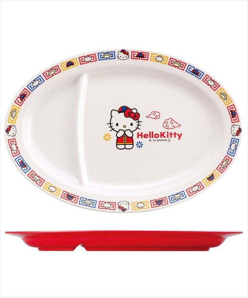 sanrio(サンリオ)の「(SK)【Disney & sanrio】おうちで楽しむ町中華 メラミン製 ギョーザ皿(食器・レディース・ホワイト/オフホワイト・ONE SIZE)」の15枚目の写真