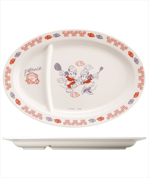 sanrio(サンリオ)の「(SK)【Disney & sanrio】おうちで楽しむ町中華 メラミン製 ギョーザ皿(食器・レディース・ホワイト/オフホワイト・ONE SIZE)」の12枚目の写真