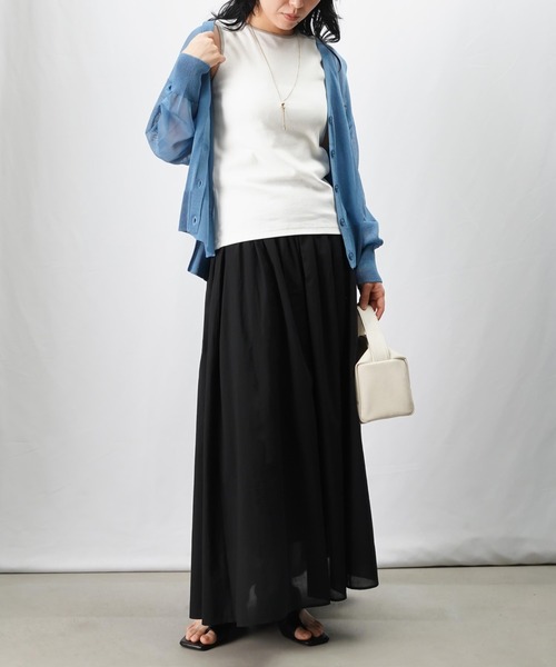 LUCA/LADY LUCK LUCA(ルカ/レディラックルカ)の「LC/LLL 配色タンク(タンクトップ・レディース・ブラック/チャコールグレー/オフホワイト・FREE)」の17枚目の写真