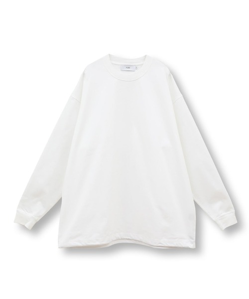 FUSE(フューズ)の「アジャスタブルグロスロングTシャツ<吸水速乾>(Tシャツ/カットソー・メンズ・チャコールグレー/ホワイト/グレー・01/02/03)」の2枚目の写真