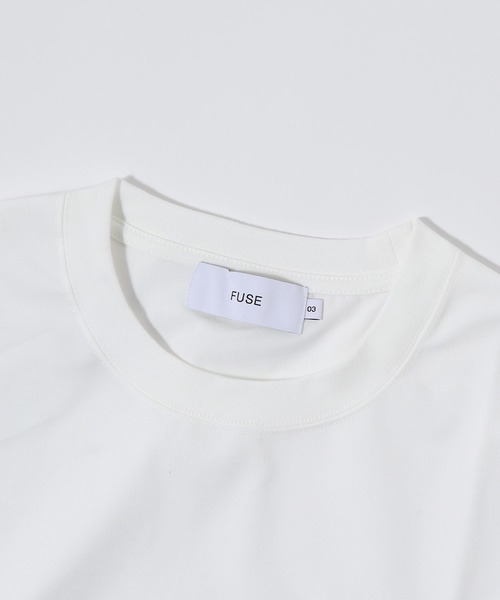 FUSE(フューズ)の「アジャスタブルグロスロングTシャツ<吸水速乾>(Tシャツ/カットソー・メンズ・チャコールグレー/ホワイト/グレー・01/02/03)」の4枚目の写真