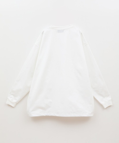 FUSE(フューズ)の「アジャスタブルグロスロングTシャツ<吸水速乾>(Tシャツ/カットソー・メンズ・チャコールグレー/ホワイト/グレー・01/02/03)」の7枚目の写真