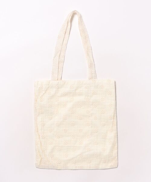 VIBGYOR(ヴィブジョー)の「Liaa/シアー花柄 メッシュ トートバッグ A18669(トートバッグ・レディース・その他1/その他2・FREE)」の7枚目の写真