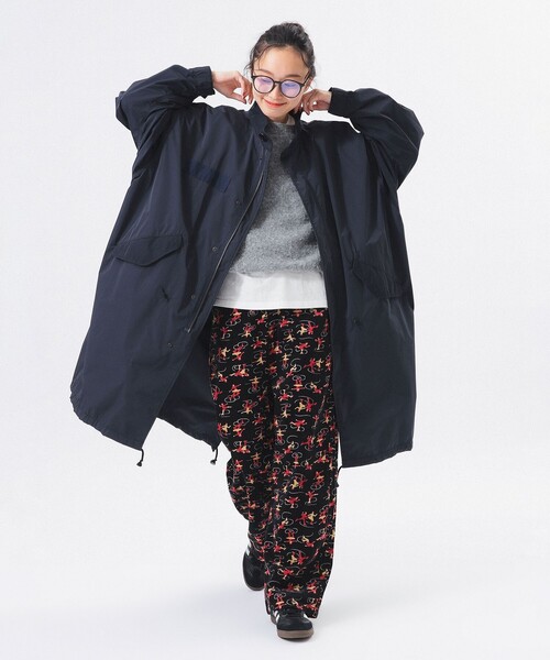 BEAMS BOY(ビームスボーイ)の「【2/5再値下げ】【ビームスの百名品】ソロテックス M-65 パーカ(モッズコート・レディース・オリーブ/ホワイト系その他7/ネイビー・1/2)」の3枚目の写真