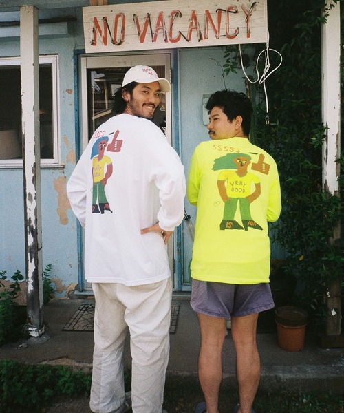 tシャツ TUA PEN NOT × LONG T-SHIRT / トゥアペンノットロングTシャツ レディース メンズ TUA PEN NOT × LONG T-SHIRT / トゥアペンノットロングTシャツ