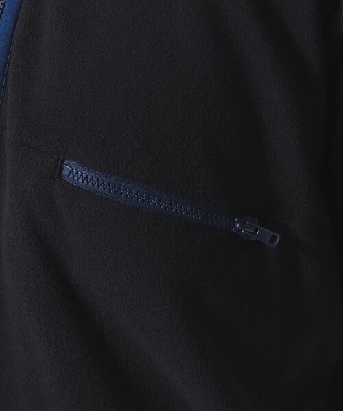 BEAMS BOY（ビームスボーイ）の「【2/5再値下げ】フリース ハーフジップ ショートスリーブ（その他トップス・レディース・ブラック/ブルー・ONE SIZE）」の17枚目の写真