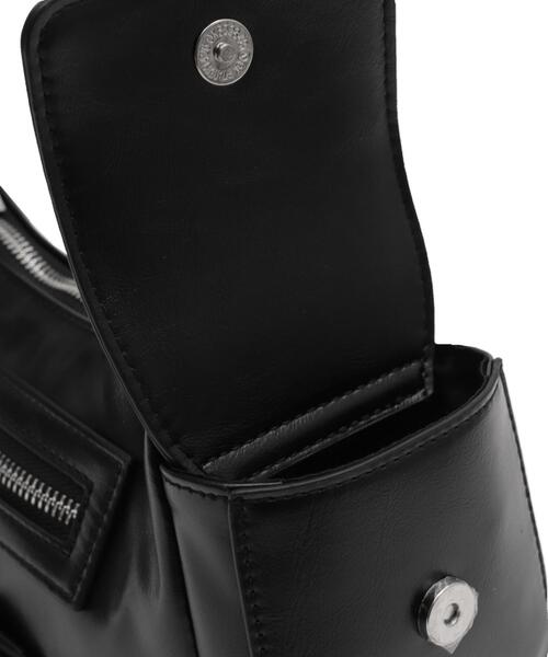 WEGO(ウィゴー)の「WEGO/キラキラチャーム付きベルトショルダー(ショルダーバッグ・レディース・ブラック/ブラック系その他・FREE)」の20枚目の写真