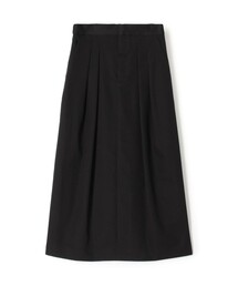 caban | コットンギャバジン 2タックロングスカート(スカート)