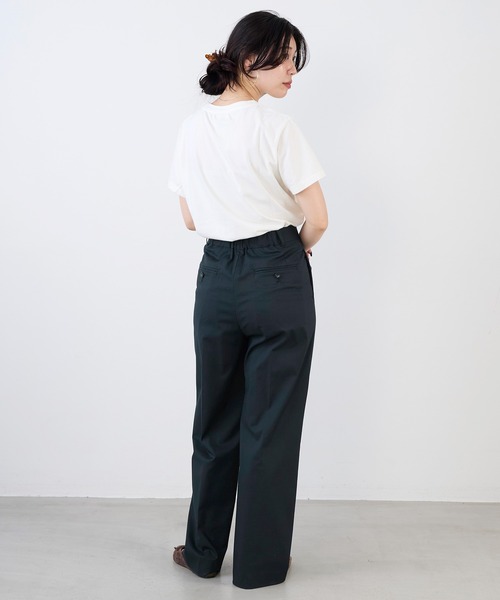 REMI RELIEF（レミレリーフ）の「【REMI RELIEF】別注- "US RUN"SP加工ロゴT-shirt（Tシャツ/カットソー・レディース・ブラック/オフホワイト・FREE）」の13枚目の写真