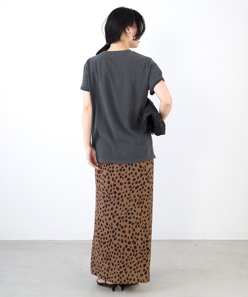 REMI RELIEF（レミレリーフ）の「【REMI RELIEF】別注- "US RUN"SP加工ロゴT-shirt（Tシャツ/カットソー・レディース・ブラック/オフホワイト・FREE）」の18枚目の写真