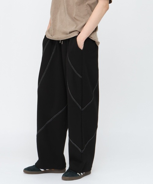 セール】LAND MUSEUM／ステッチスウェットパンツ（スウェットパンツ