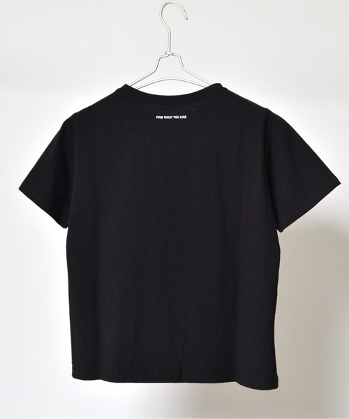 &soiree(アンドソワレ)の「ロゴT×チュールT コンパクトアンサンブル(Tシャツ/カットソー・レディース・ブラック/オフホワイト・FREE)」の17枚目の写真