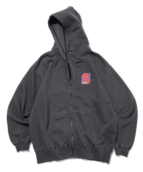 SILAS(サイラス)の「STICKER BOMB ZIP HOODIE(パーカー・メンズ・ブラウン/ブラック/グリーン・L/M/XL)」の9枚目の写真