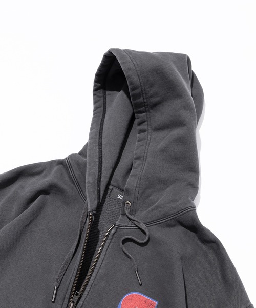 SILAS(サイラス)の「STICKER BOMB ZIP HOODIE(パーカー・メンズ・ブラウン/ブラック/グリーン・L/M/XL)」の13枚目の写真