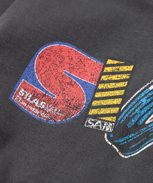 SILAS(サイラス)の「STICKER BOMB ZIP HOODIE(パーカー・メンズ・ブラウン/ブラック/グリーン・L/M/XL)」の11枚目の写真