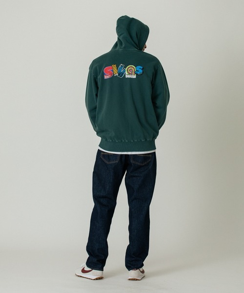 SILAS(サイラス)の「STICKER BOMB ZIP HOODIE(パーカー・メンズ・ブラウン/ブラック/グリーン・L/M/XL)」の22枚目の写真