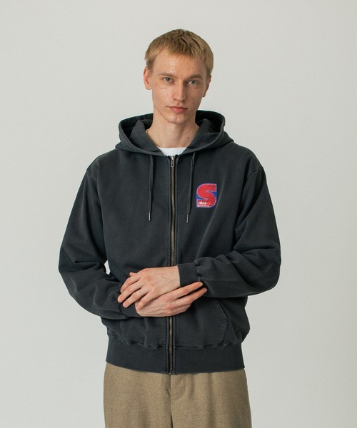 SILAS(サイラス)の「STICKER BOMB ZIP HOODIE(パーカー・メンズ・ブラウン/ブラック/グリーン・L/M/XL)」の5枚目の写真
