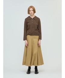 mizuiroind | mizuiro ind ロングフレアバルーンスカート(スカート)