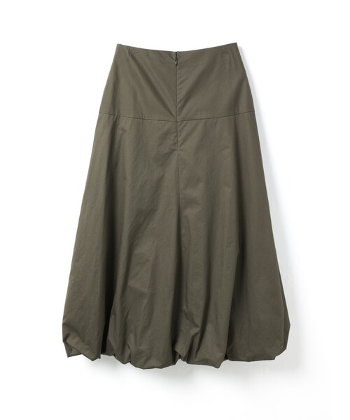 mizuiroind（ミズイロインド）の「mizuiro ind ロングフレアバルーンスカート（スカート・レディース・ネイビー/カーキ/ブラック/ベージュ・FREE）」の22枚目の写真