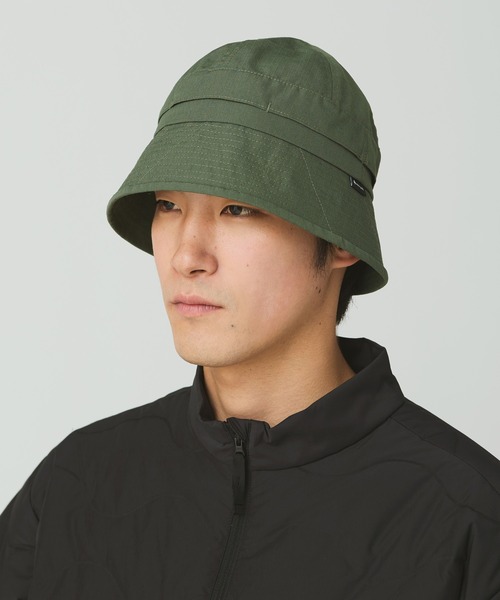 Snow Peak(スノーピーク)の「Snow Peak / TAKIBI Ripstop Hat TAKIBIリップストップ ハット 帽子(ハット・メンズ・オリーブ/ブラック・ONE SIZE)」の1枚目の写真