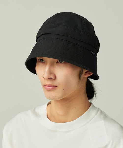 Snow Peak(スノーピーク)の「Snow Peak / TAKIBI Ripstop Hat TAKIBIリップストップ ハット 帽子(ハット・メンズ・オリーブ/ブラック・ONE SIZE)」の2枚目の写真