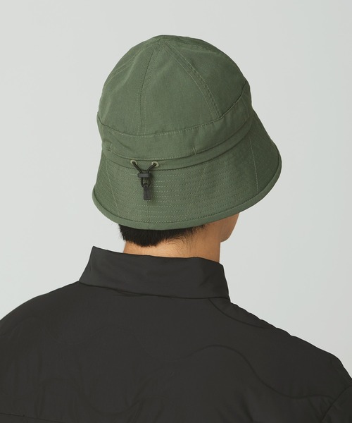 Snow Peak(スノーピーク)の「Snow Peak / TAKIBI Ripstop Hat TAKIBIリップストップ ハット 帽子(ハット・メンズ・オリーブ/ブラック・ONE SIZE)」の3枚目の写真