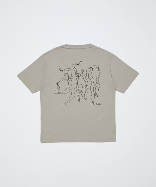 bal(バル)の「dance(Tシャツ/カットソー・メンズ・グレー/ホワイト/ブラック・0/3/2/1)」の3枚目の写真