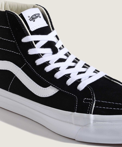 VANS(バンズ)の「VANS PREMIUM スケートハイ / Sk8-Hi Reissue 38 LX BLACK VN000CR0BA21(スニーカー・メンズ・ブラック・5/5.5/6/7/7.5/8/8.5/9/9.5/10/11/11.5/12/6.5/4)」の5枚目の写真