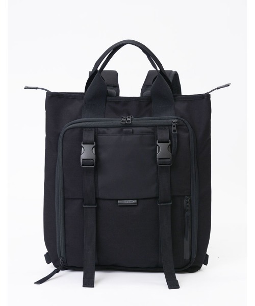 master-piece（マスターピース）の「master-piece / squared バックパック / No.224101（バックパック/リュック・メンズ・ブラック/イエロー・FREE）」の11枚目の写真