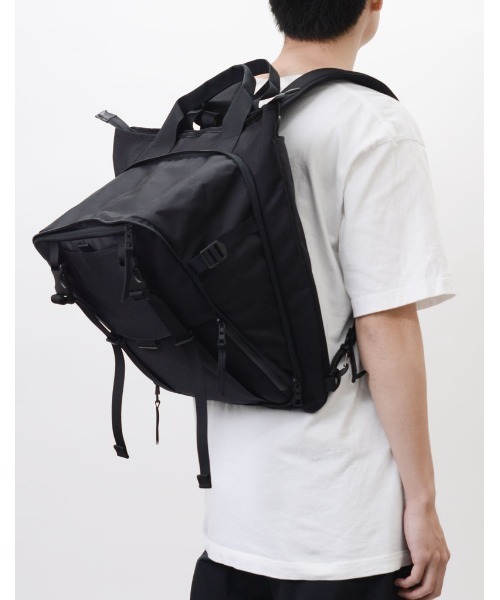 master-piece（マスターピース）の「master-piece / squared バックパック / No.224101（バックパック/リュック・メンズ・ブラック/イエロー・FREE）」の18枚目の写真