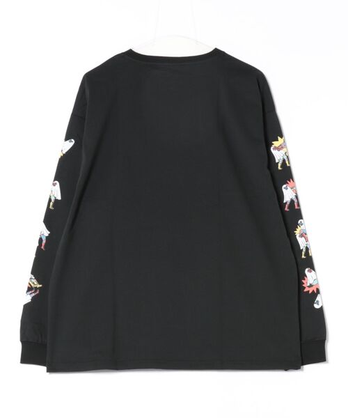 チチカカ（チチカカ）の「おばけルチャプリントロングTシャツ（Tシャツ/カットソー・メンズ・ホワイト/ブルー/ブラック・FREE）」の14枚目の写真