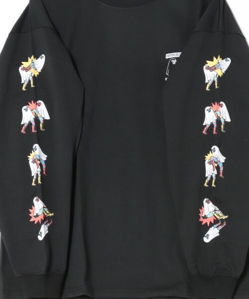 チチカカ（チチカカ）の「おばけルチャプリントロングTシャツ（Tシャツ/カットソー・メンズ・ホワイト/ブルー/ブラック・FREE）」の15枚目の写真