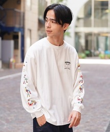 チチカカ | おばけルチャプリントロングTシャツ(Tシャツ/カットソー)