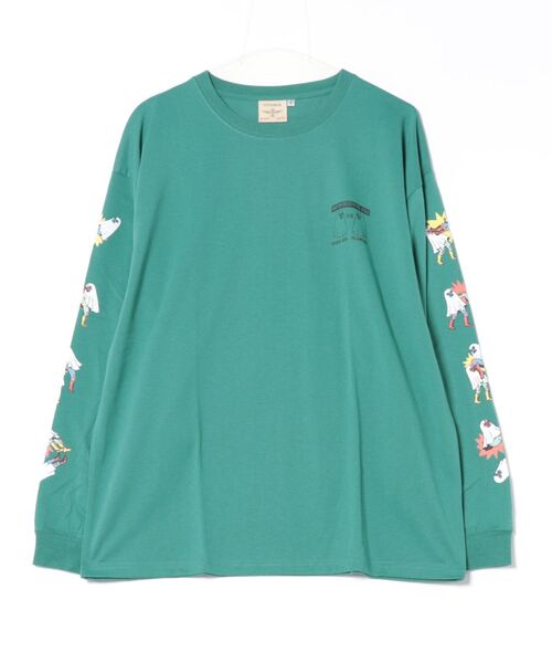 チチカカ（チチカカ）の「おばけルチャプリントロングTシャツ（Tシャツ/カットソー・メンズ・ホワイト/ブルー/ブラック・FREE）」の17枚目の写真