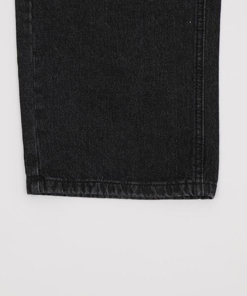 dispark（ディスパーク）の「DISPARK/ブラストバギーデニム（デニムパンツ・レディース・ブラック/インディゴブルー・SMALL/MEDIUM）」の8枚目の写真