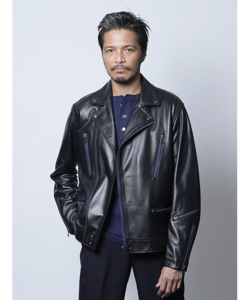 Wide Fit Double Rider Jacket