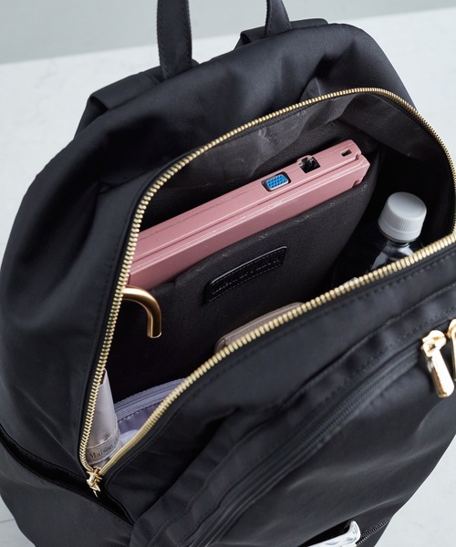 Maison de FLEUR メゾンドフルール リュック リボンリュック 紺 メゾン ド フルール Maison de FLEUR キーリボンリュック