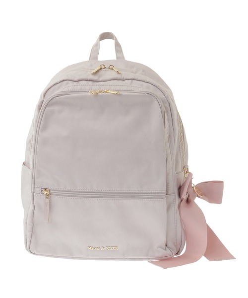 撥水加工ポケットリボンリュック（バックパック/リュック）｜Maison de