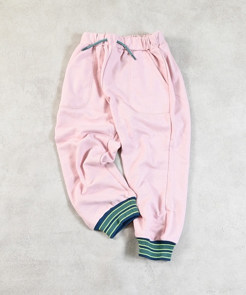 Life Support Products(ライフサポートプロダクツ)の「ラインリブスウェットパンツ(スウェットパンツ・キッズ・杢グレー/ブルー/ライトピンク・80/90/95/100/110/120/130)」の5枚目の写真